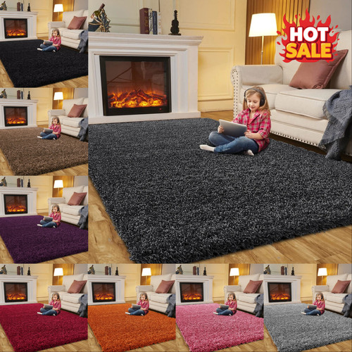 Thick modern shaggy large rug - shaggy,