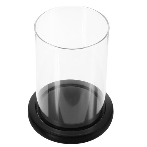 Tall glass candle holder - tall,