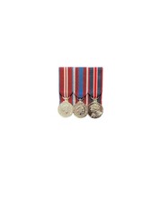 Court mounted miniature - mounted, medal