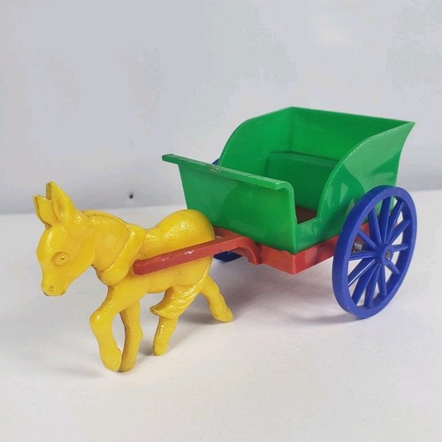 Vintage hard plastic colorful - hard,