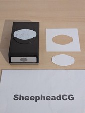 Stampin story label punch - up,