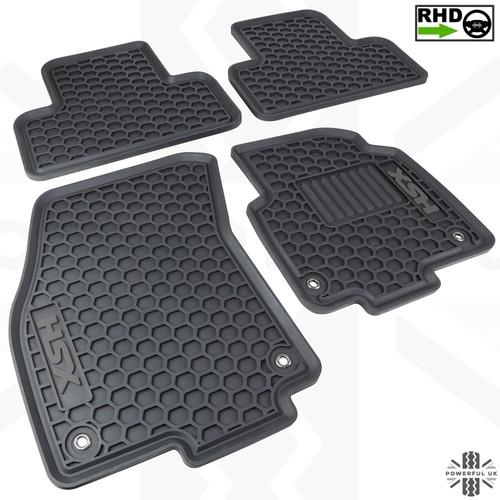 4pc rubber floor - mat, for