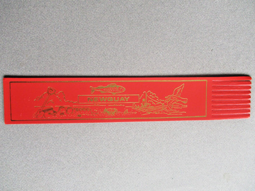 Leather bookmark cornwall - leather,