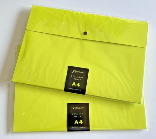 Paperchase neon yellow - paperchase,