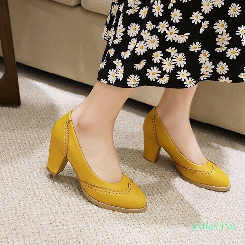 Sweet women pumps - shoes, mid