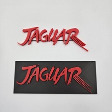 Atari Jaguar Logo 3D printed