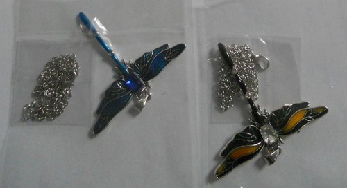 Dragonfly necklace 55x57 - necklace.55x57, +18"