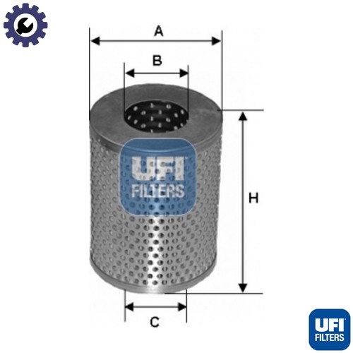 Fuel filter 602 - fuel, 26.602.00