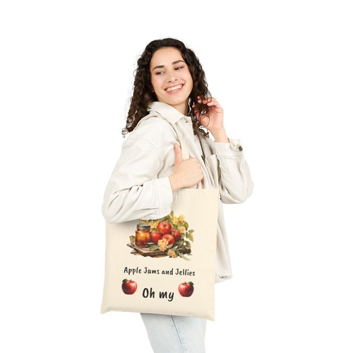 Apple jams and jellies tote - jams,