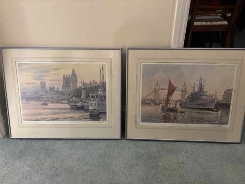 Pair frank shipsides signed - of,