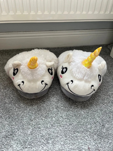 Novelty unicorn slippers