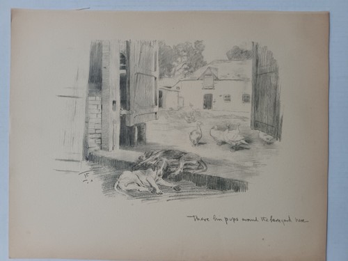 Lionel edwards sketch - edwards,