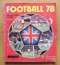 PANINI Football 78 1978 COMPLETE Football Sticker Album *Fair/Good Condition*