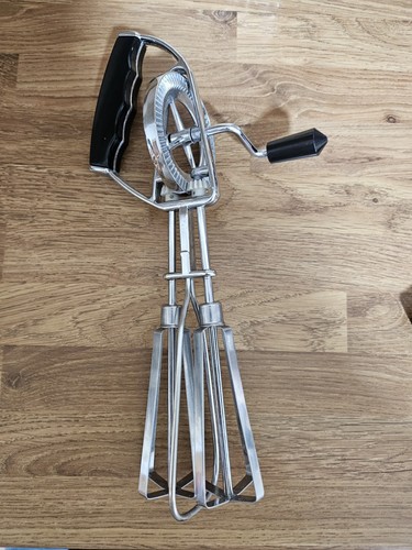 Vintage metal whisk