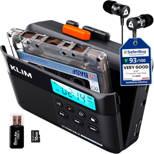 Klim cassette tape player - cassette,