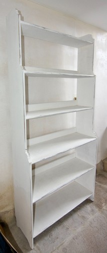 Solid wood heavy - tall, bookcase
