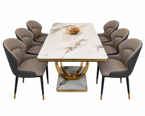 Luxury seater dining - luxury, table