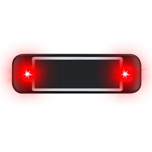 Car alarm warning solar flash - car,