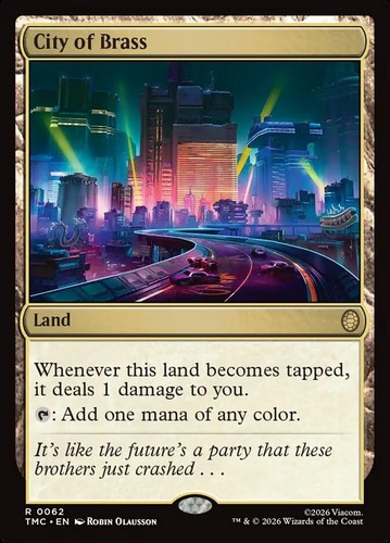 Mtg city brass tmc nm - of,
