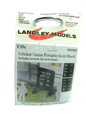 LANGLEY MODELS F35c CRICKET PORTABLE SCORE BOARD