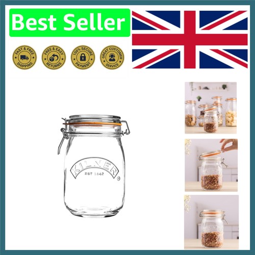 Litre airtight glass storage - airtight,