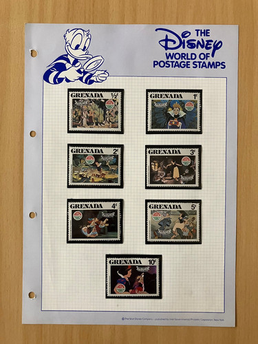 Disney world stamps - disney,