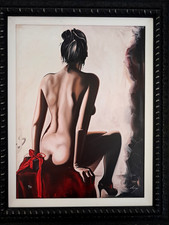 Drew Darcy - 'LOVE AFFAIR' Ltd Ed, Framed 80 cm x 64 cm Canvas No 9 of 95 