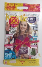 Simply Knitting magazine May 2014 Alan Dart Feline Flappers  & more patterns