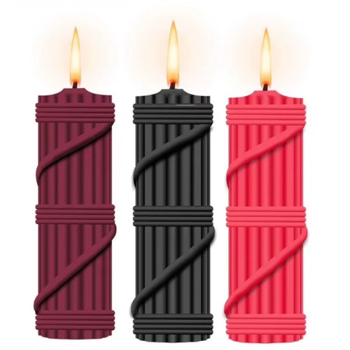 Hot wax bdsm candles - wax, body-safe