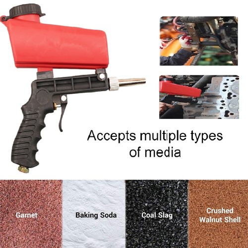 Air sandblasting gun - air, 1/4"