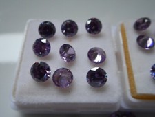 5mm purple cubic - cubic, zirconia