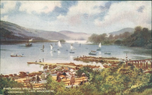 Windermere bowness boating - windermere;,