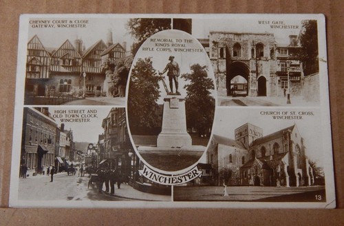 Postcard winchester multiview - postcard,