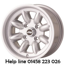 7x13 Alloys Fiat / Minilight Design (NEW)