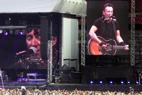 Bruce springsteen live - bruce, in