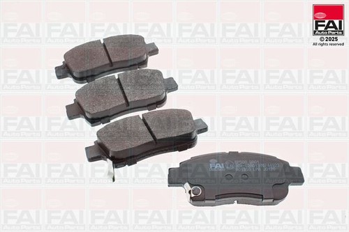 Fai front brake - pad, set