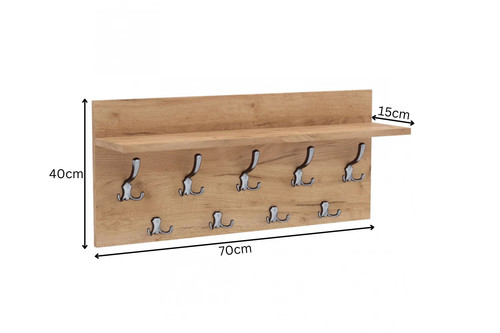 Wall mounted coat - wall-mounted, with