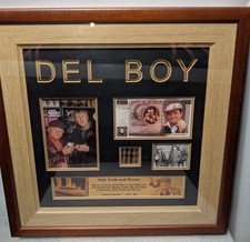 Only fools and horses limited edition swatch of Del Boy's Cap Framed 264/265