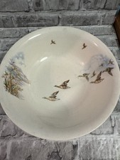 Alfred Meakin Serving Dish Vegetables/Salad Fenland England Flying Ducks Vintage