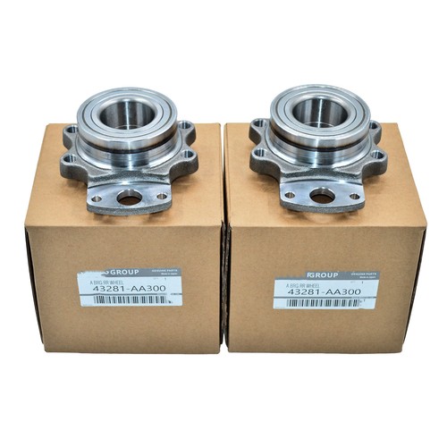 Pair rear wheel hub - pair, bearing