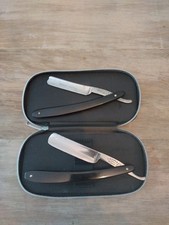 A Pair Of Vintage Sheffield Straight Razors O & G And C Myers.