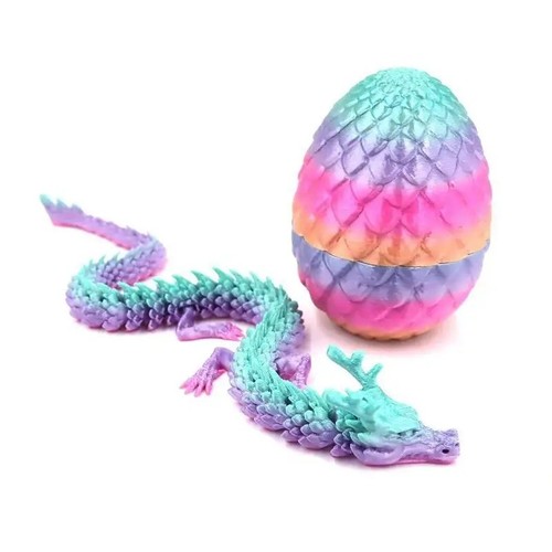 Printed dragon egg - printed, in