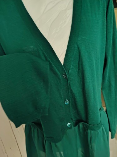 Zara knit green lightweight - zara,