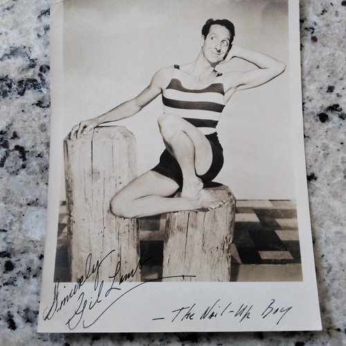 Gil lamb signed photo movie - signed, dw