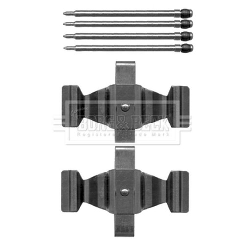 Brake pad fitting kit - pad,