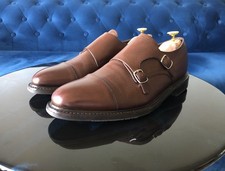 Loake 1880 Benedict (Cannon) Brown Double Monk Shoes. 8F