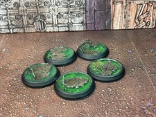 Custom Resin bases Black templar themed Warhammer 40k GW 1127 Table top gaming 