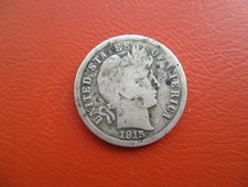 United States - 1915 - Barber dime - 0.900 silver            (ref  D803)