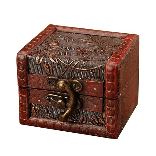 Trinket box wooden jewelry - trinket,