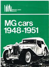 MG MIDGET PA PB TC TD SERIES & Y-TYPE 1.25 LITRE 1948-51 PERIOD ROAD TESTS BOOK